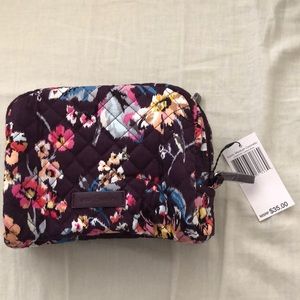 NWT Vera Bradley Iconic Medium Cosmetic in retired “Indiana Rose”